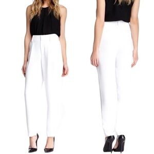 Alice + Olivia White Trousers